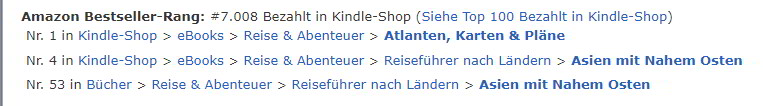 Amazon-Bestseller-Rang